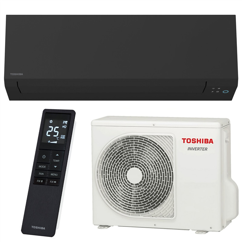 TOSHIBA SHORAI EDGE - 3.5KW / 12 000 BTU - A+++ - Noir