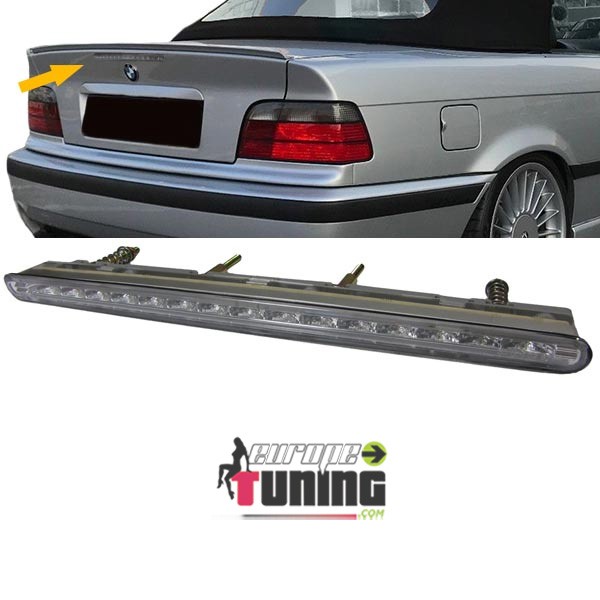 3EME FEU STOP / ADDITIONNEL A LED POUR BMW SERIE 3 E36 CABRIOLET 1996-1999 (02349)