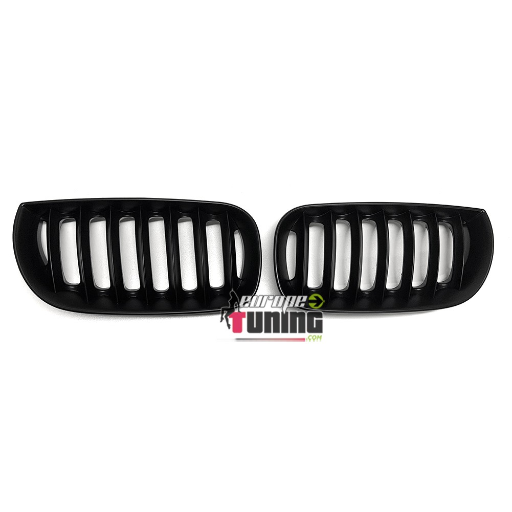 GRILLES CALANDRES SPORT NOIRES MATES POUR BMW X3 E83 2003-2006 (04000)