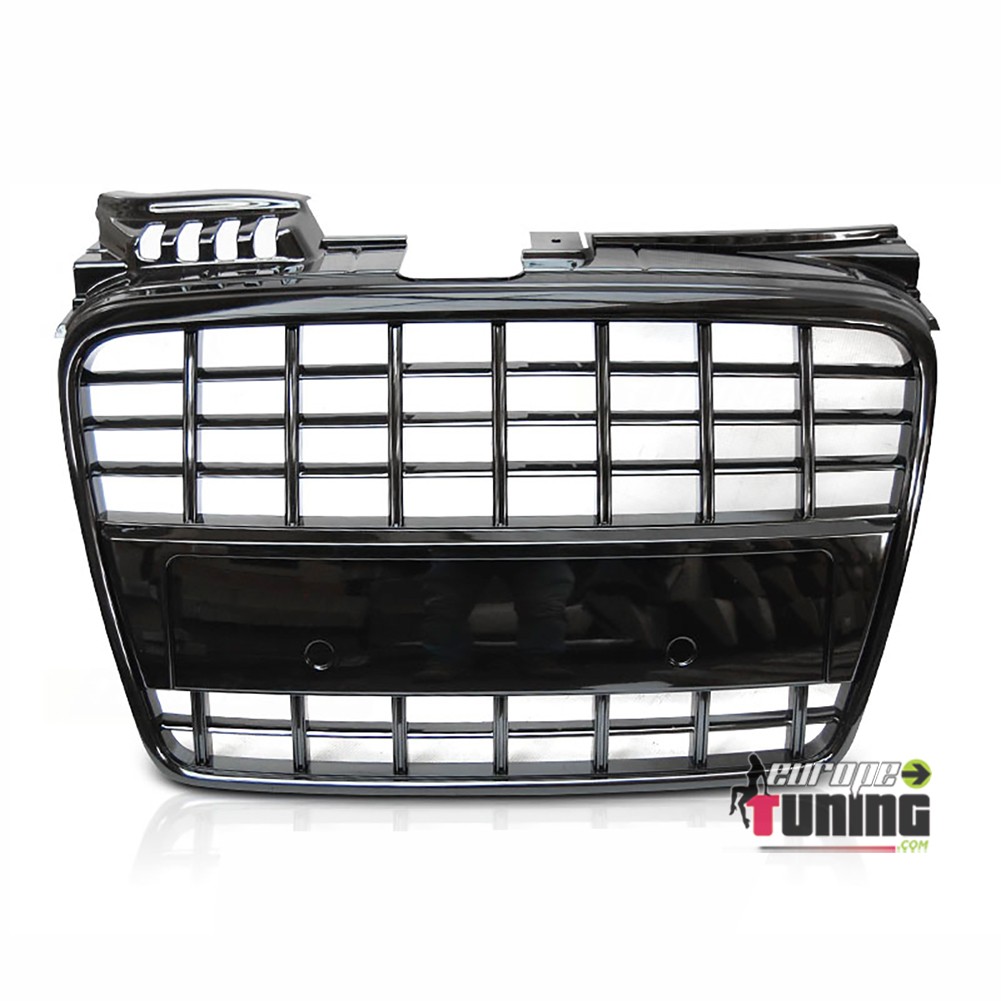 CALANDRE SPORT NOIRE BRILLANTE LOOK S-LINE AUDI A4 B7 2004-2008 (05580)