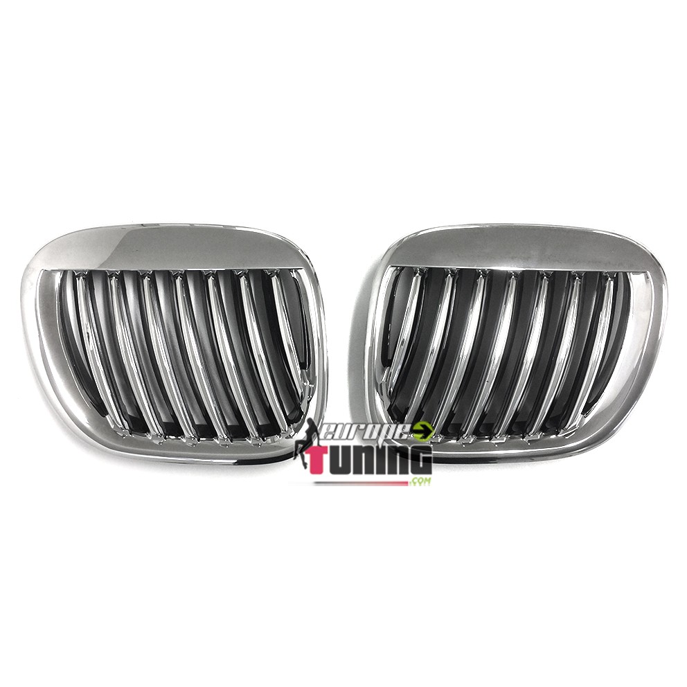 GRILLES CALANDRES SPORT CHROME BMW Z3 PHASE 1 et 2 (10355)