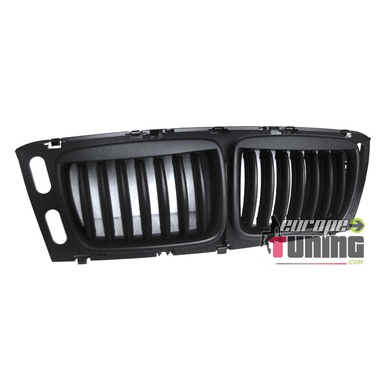 GRILLE DE CALANDRE SPORT NOIRE BMW SERIE 5 E34 PHASE 2 et V8 (00956)