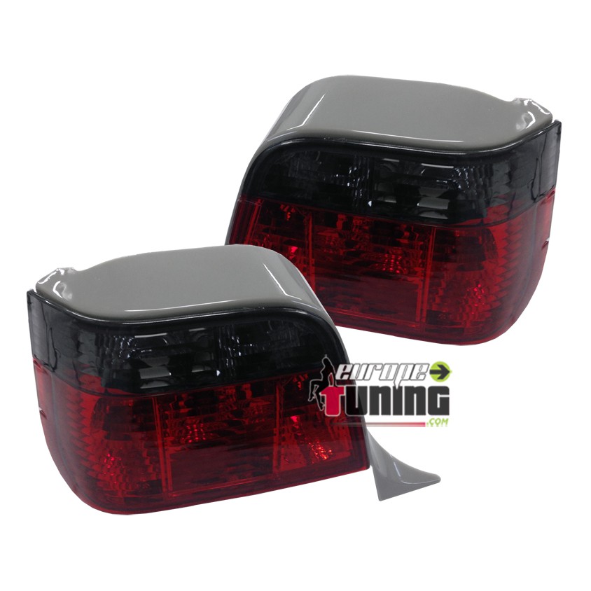 2 FEUX ARRIERES ROUGES FUMES BMW SERIE 3 E36 TOURING / BREAK (13559)