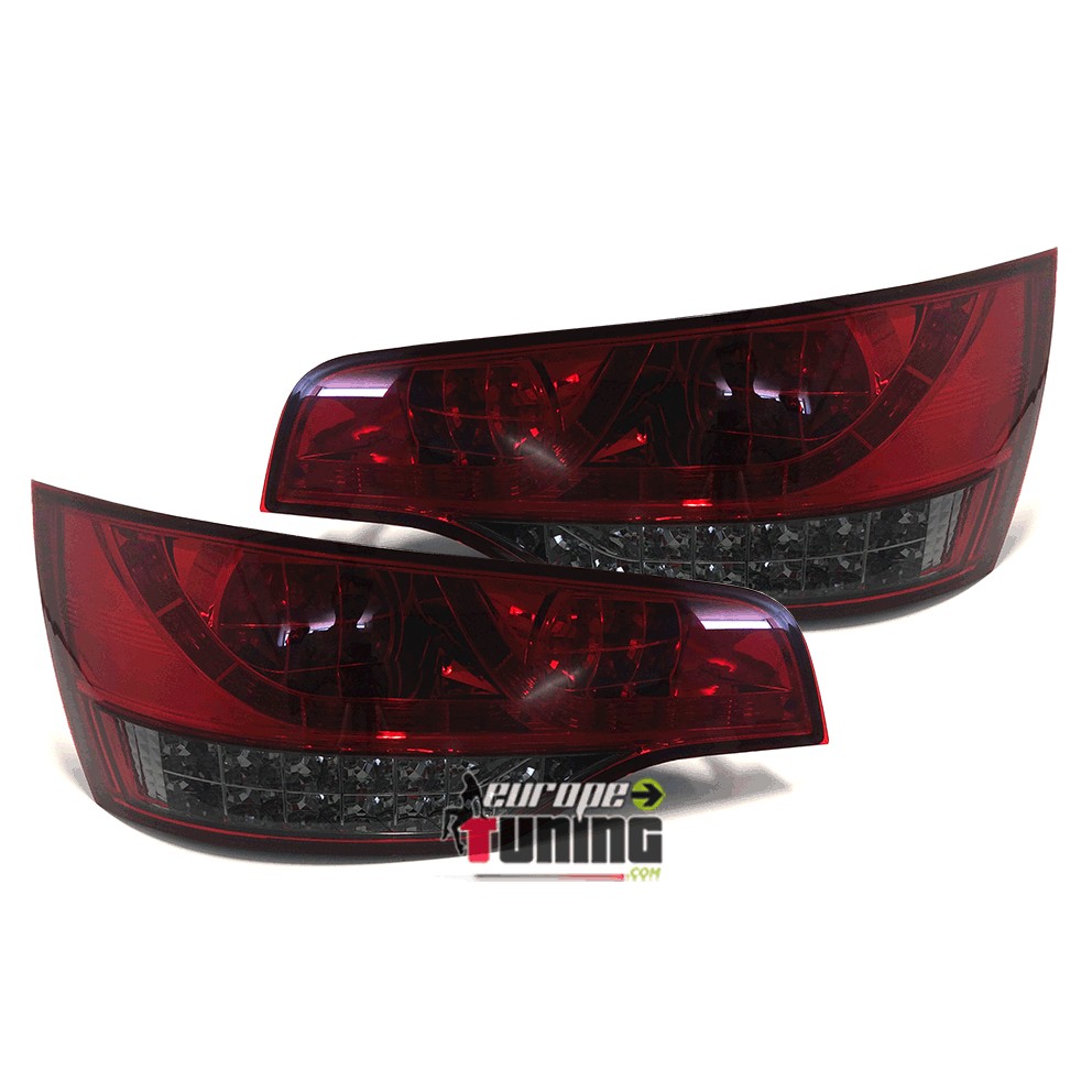 FEUX ARRIERES ROUGES FUMES A LED AUDI Q7 2005-2009 (14577)