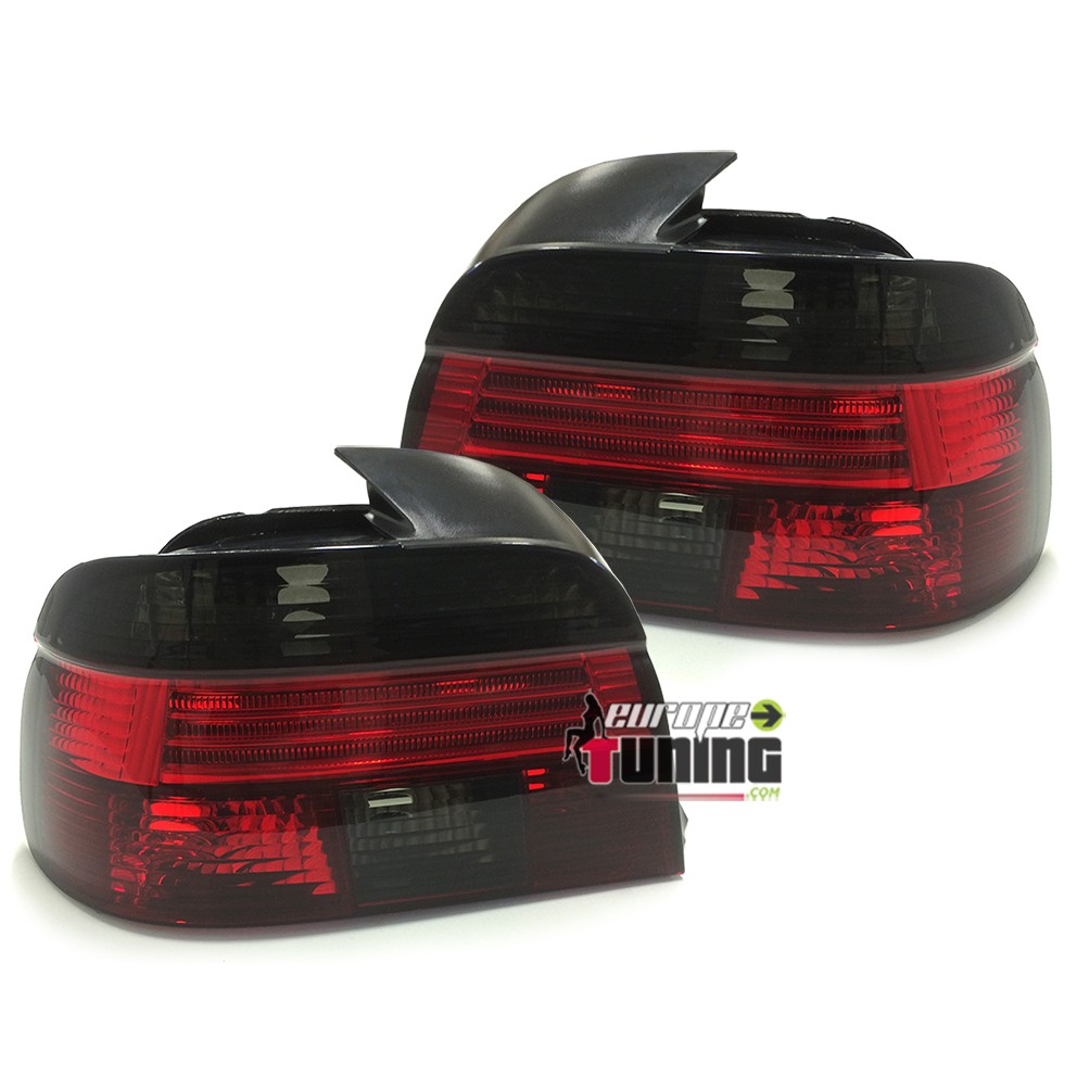 FEUX ROUGES FUMES NOIRS LOOK PHASE 2 BMW SERIE 5 E39 BERLINE 1995-2000 PHASE 1 (13204)