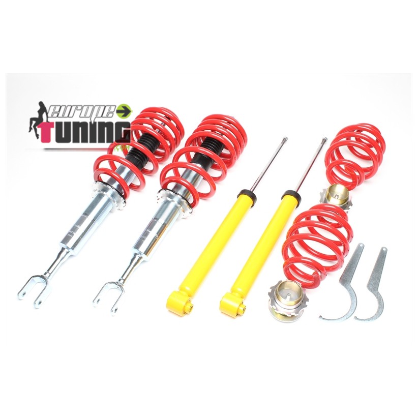 KIT AMORTISSEURS FILETES SPORT REGLABLES AUDI A4 B6 et B7 TYPE 8E (90081)