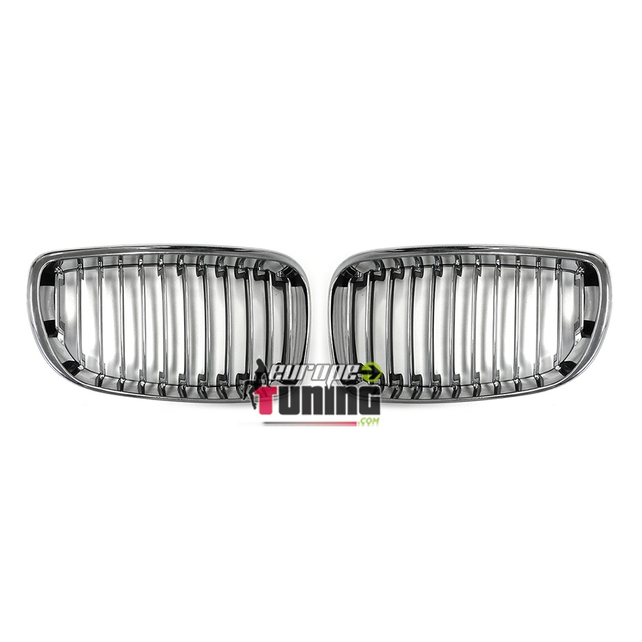 GRILLES CALANDRES CHROME BMW SERIE 1 E81 E82 E87 E88 PHASE 2 2007-2012 (03110)