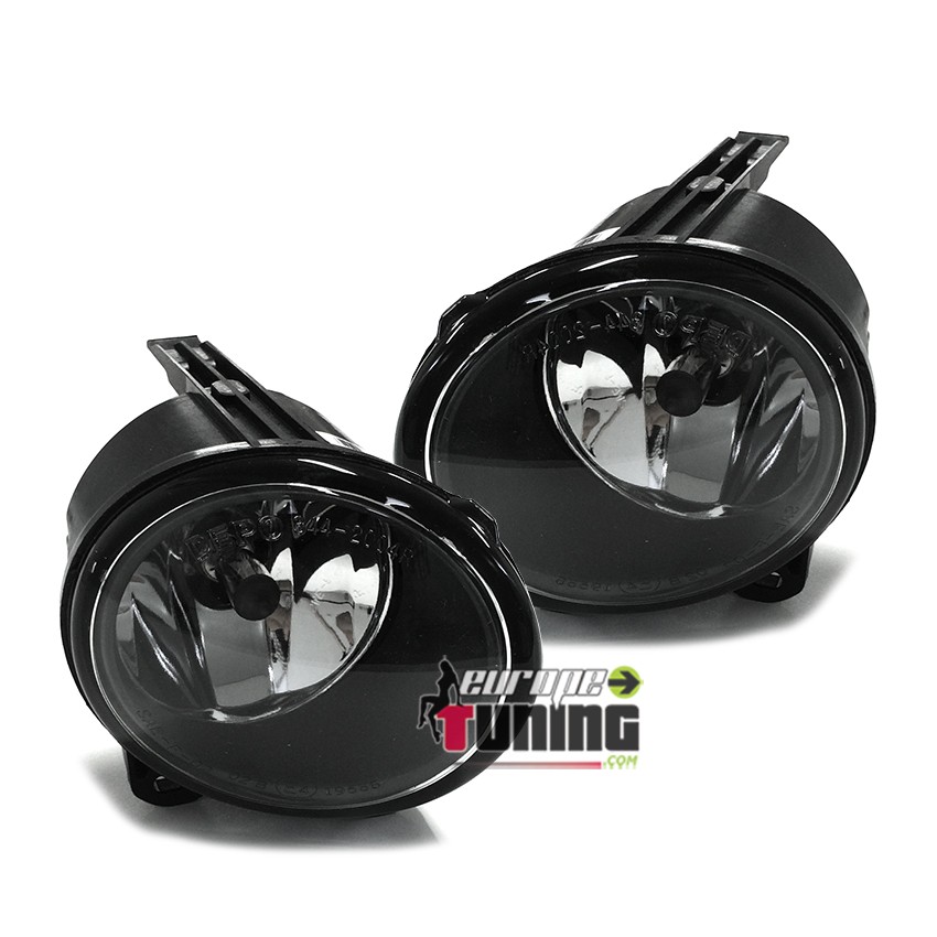 ANTI BROUILLARDS NOIRS ET CHROME BMW PACK M SERIE 3 E92/E93 - SERIE 5 F10/F11 ... (01086)