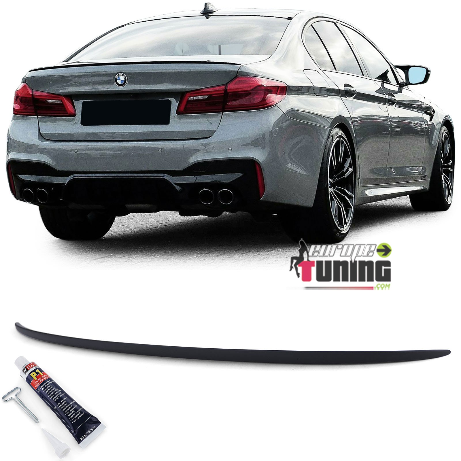 BECQUET AILERON DE COFFRE SPORT POUR BMW SERIE 5 G30 BERLINE (05400)