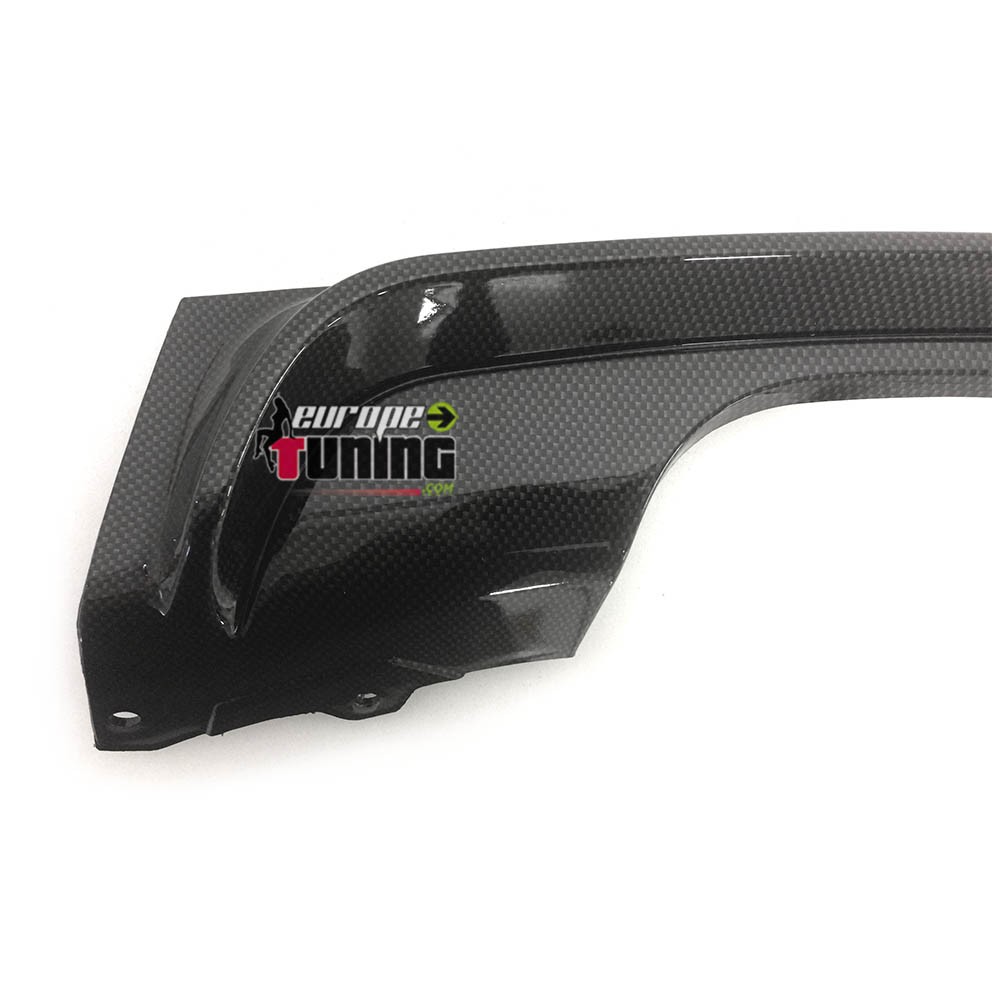 DIFFUSEUR SPORT LOOK CARBONE POUR DOUBLE SORTIE BMW SERIE 3 TYPE F30 (04690)