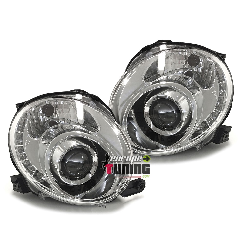 PHARES DEVIL EYES FIAT 500 (02898)