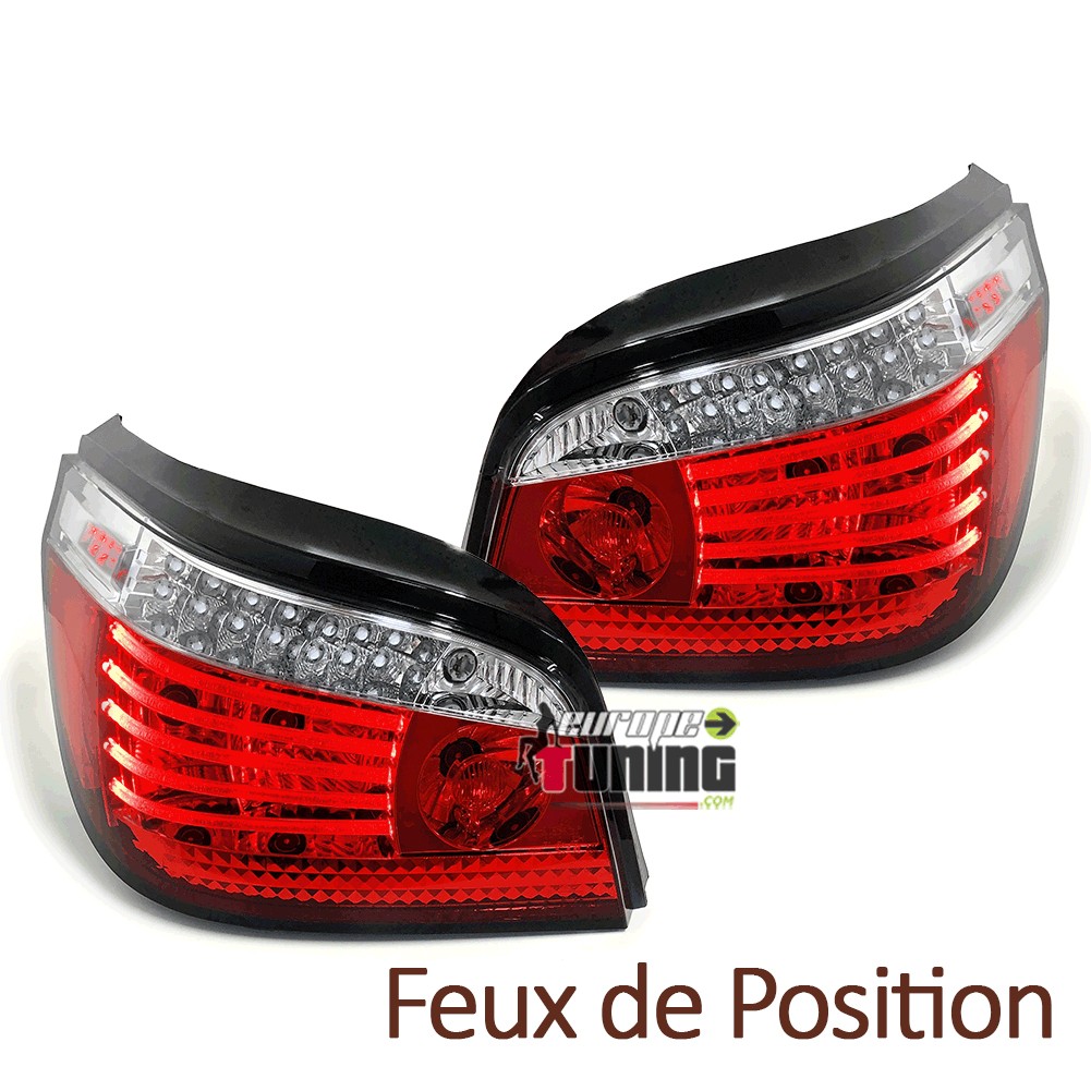 FEUX LED PACK SPORT CLIGNOTANTS SEQUENTIELS BMW SERIE 5 E60 BERLINE PH1 (05506)