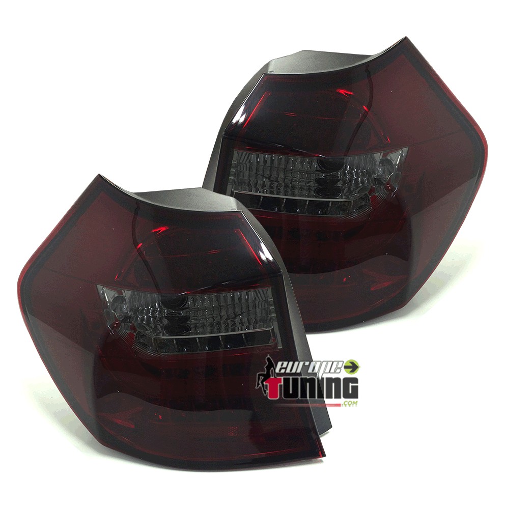 FEUX ROUGES FUMES LIGHTBAR CELIS BMW SERIE 1 E87/E81 PHASE 1 SANS LED D'ORIGINE (03745)