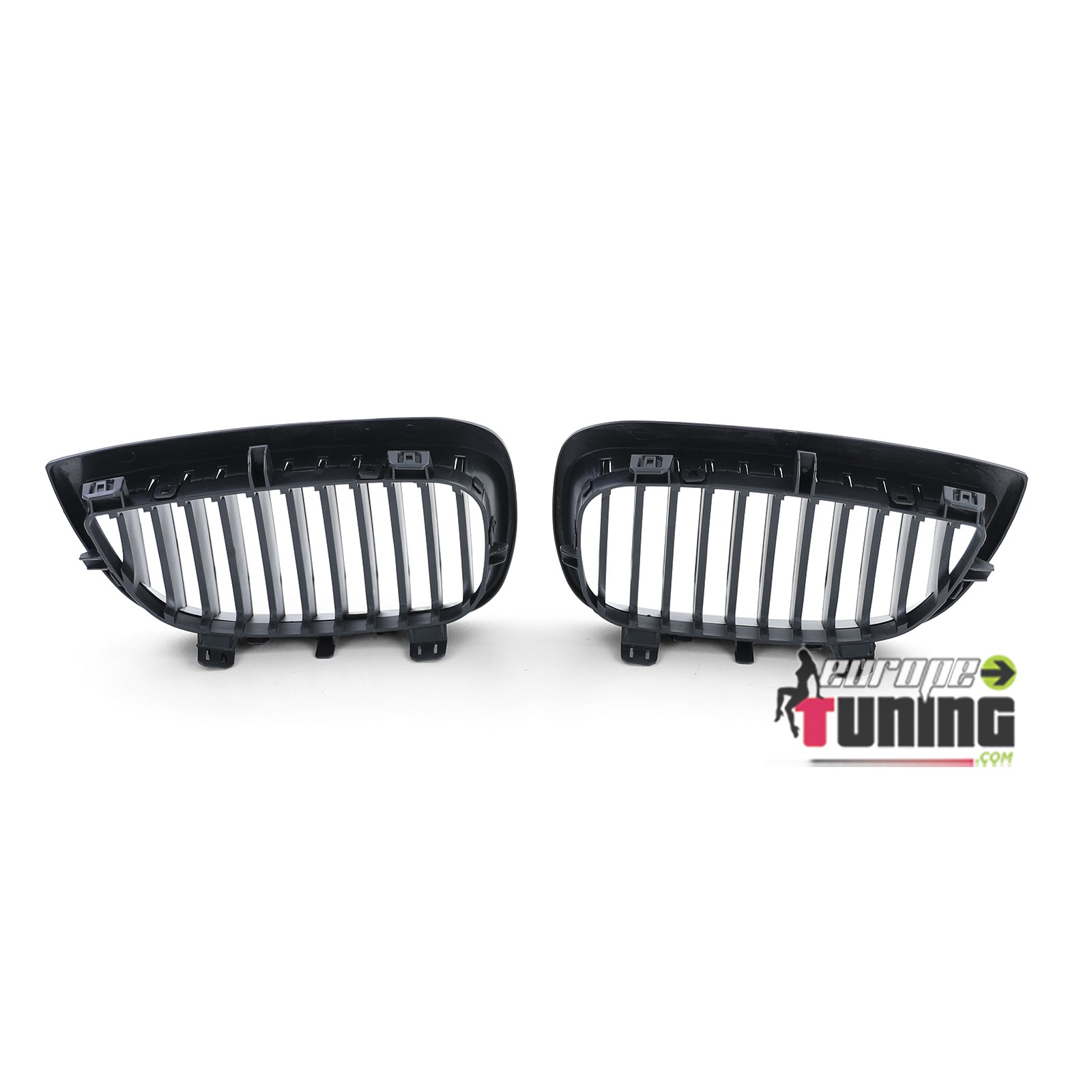 GRILLES CALANDRES NOIRES BMW SERIE 1 E81 E87 E82 E88 PHASE 1 2004-2007 (04591)