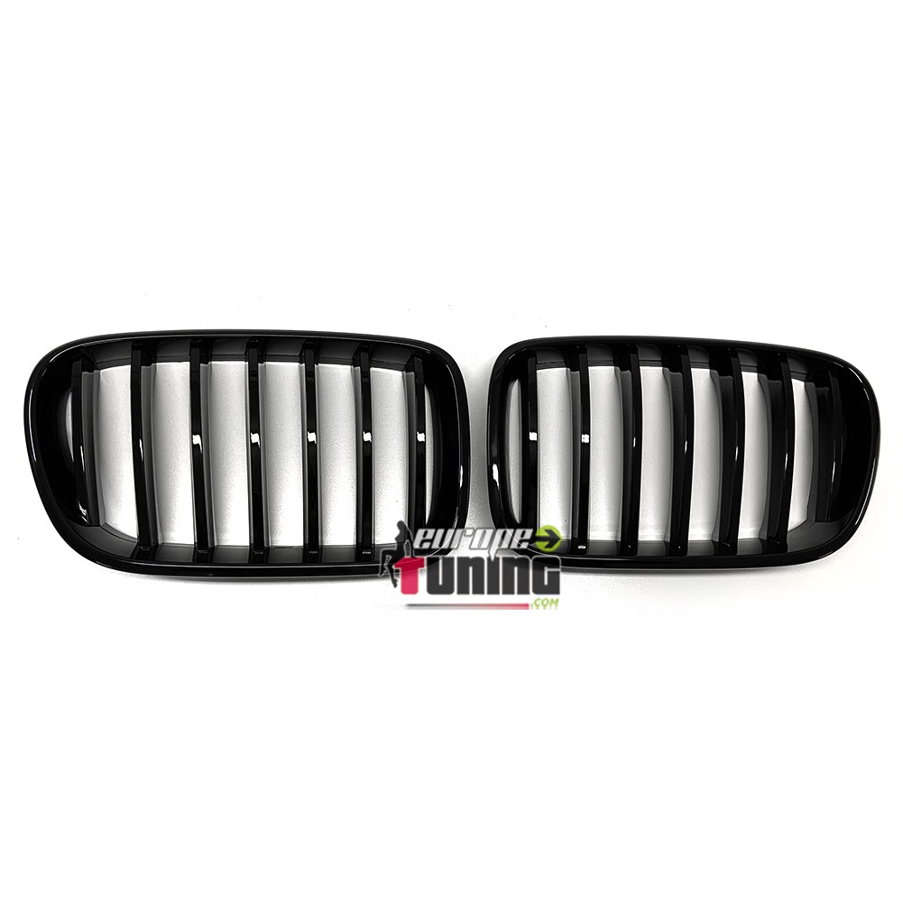 GRILLES CALANDRES SPORT NOIRES BRILLANTES BMW X3 F25 2010-2014 (05116)