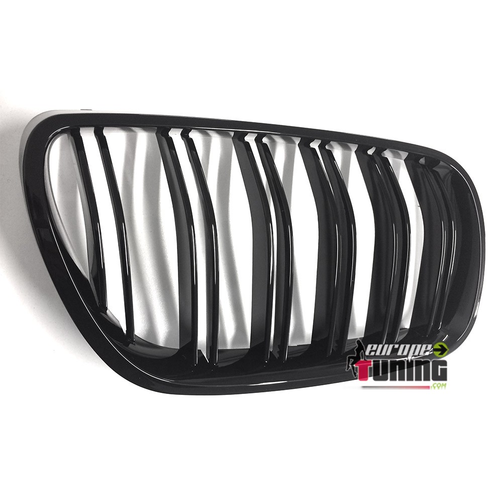 GRILLES CALANDRES SPORT NOIRES DOUBLE AILETTES BMW X3 E83 2006-2010 (04828)