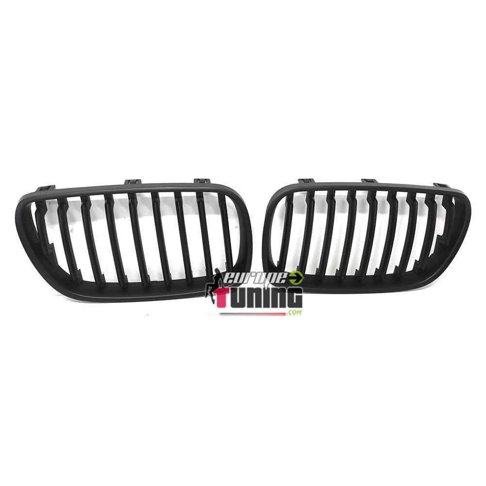 GRILLES CALANDRES SPORT NOIRES MATES POUR BMW X3 E83 2006-2010 (04827)