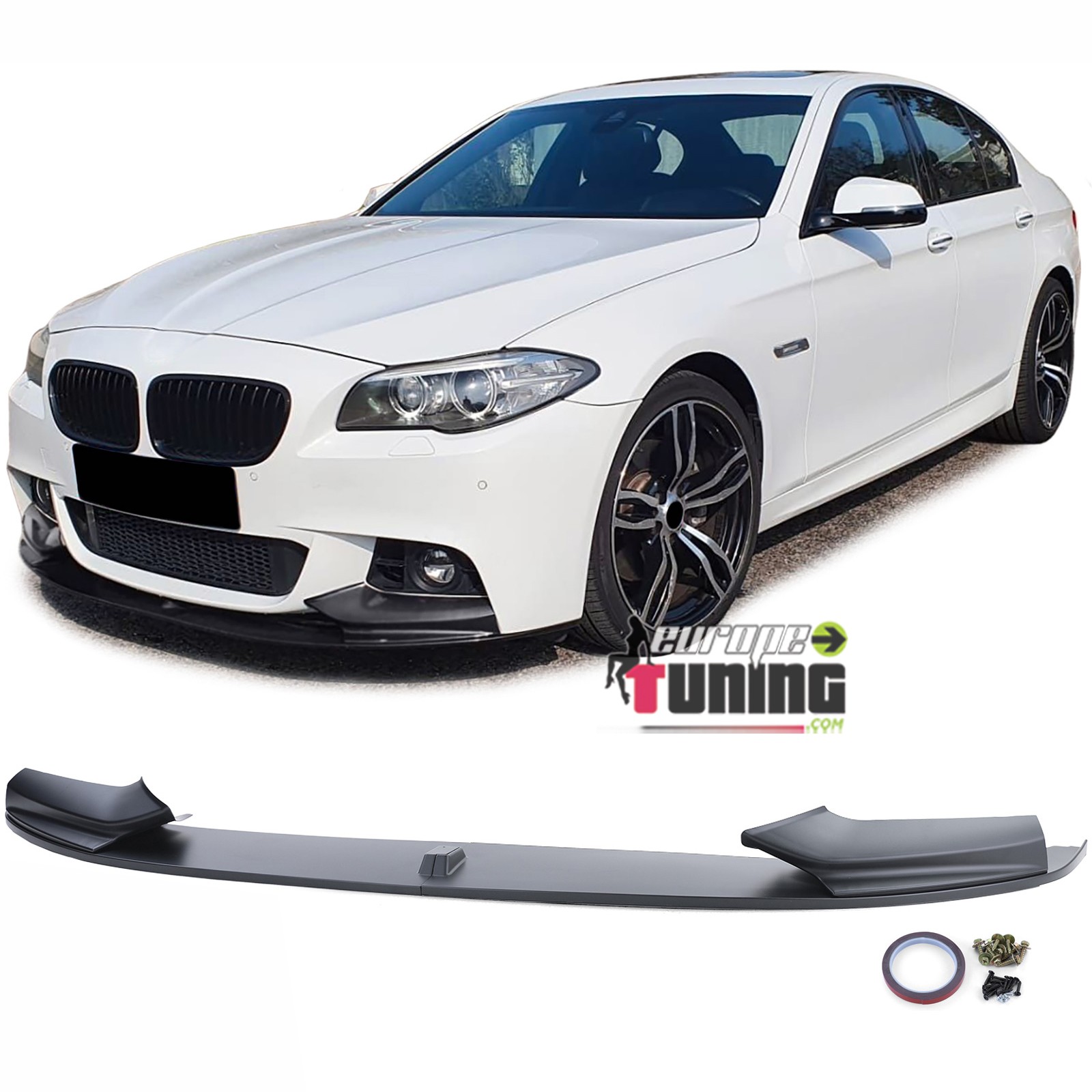 LAME BECQUET SPOILER SPORT POUR BMW SERIE 5 F10 F11 PACK M (05663)