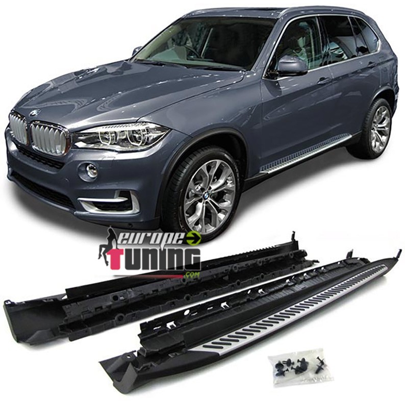 MARCHES PIEDS EN ALUMINIUM POUR BMW X5 TYPE F15 A PARTIR DE 2012 (03785)