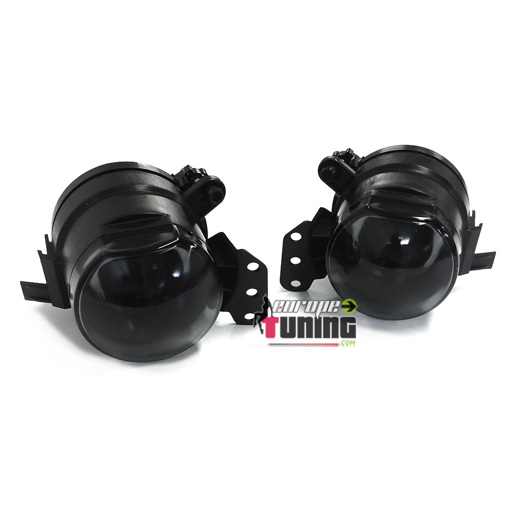 2 ANTI BROUILLARD FUMES NOIRS SPORT POUR BMW SERIE 3 / SERIE 5 / SERIE 6 & X3 (04232)