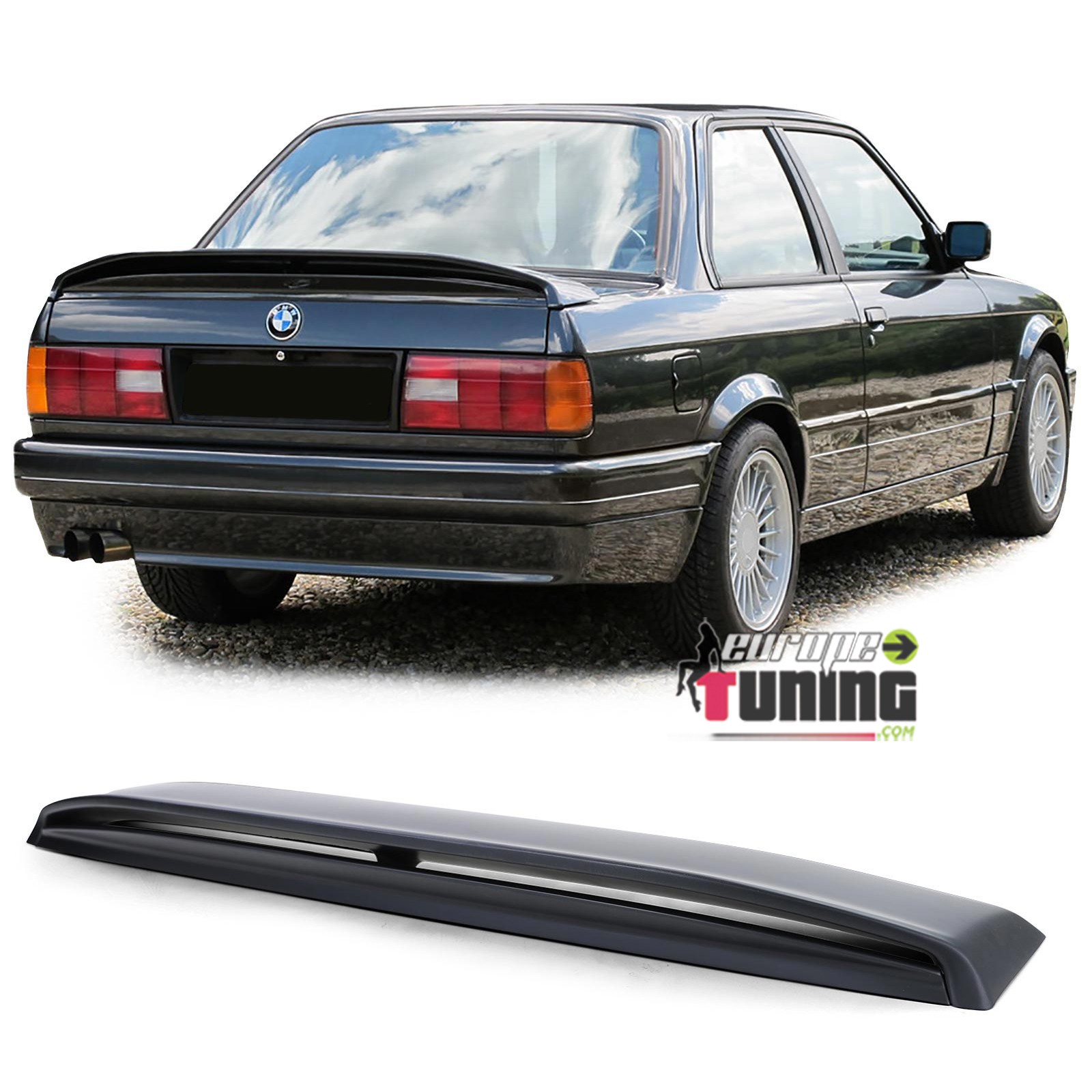 SPOILER AILERON ARRIERE AERO LOOK SPORT BMW SERIE 3 E30 BERLINE ET CABRIOLET (05324)