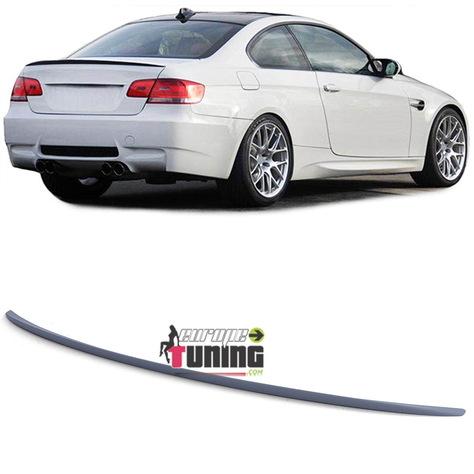 SPOILER BECQUET SPORT ARRIERE BMW SERIE 3 COUPE E92 2006-2014 (04381)