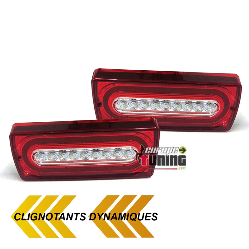 FEUX CELIS LED A CLIGNOTANTS DYNAMIQUES MERCEDES CLASSE G W463 (04658)