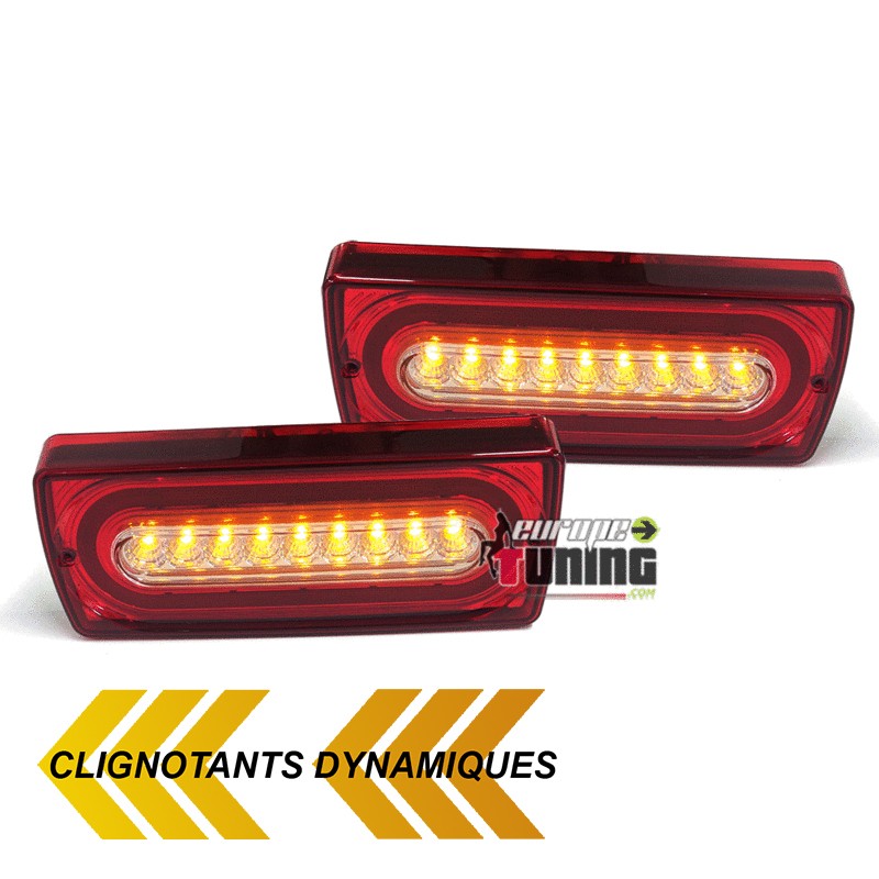 FEUX CELIS LED A CLIGNOTANTS DYNAMIQUES MERCEDES CLASSE G W463 (04658)
