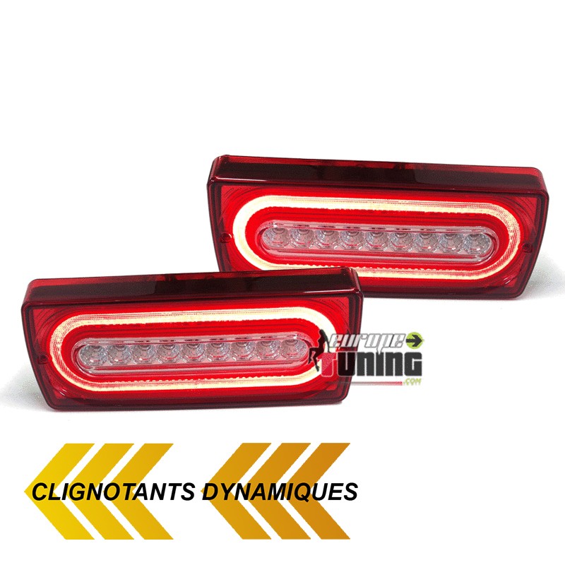FEUX CELIS LED A CLIGNOTANTS DYNAMIQUES MERCEDES CLASSE G W463 (04658)