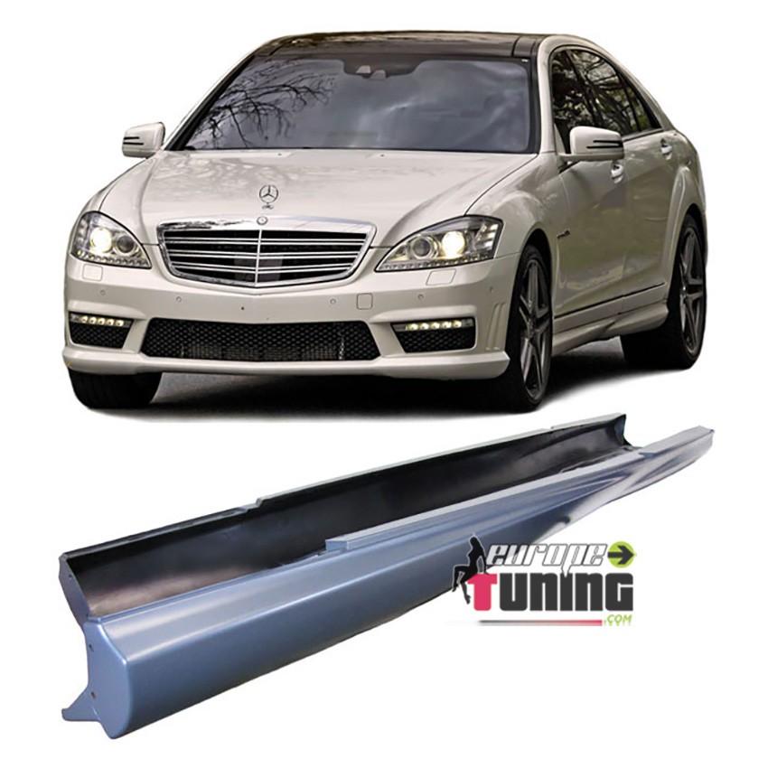 BAS DE CAISSE LOOK AMG POUR MERCEDES W221 CLASSE S (04278)