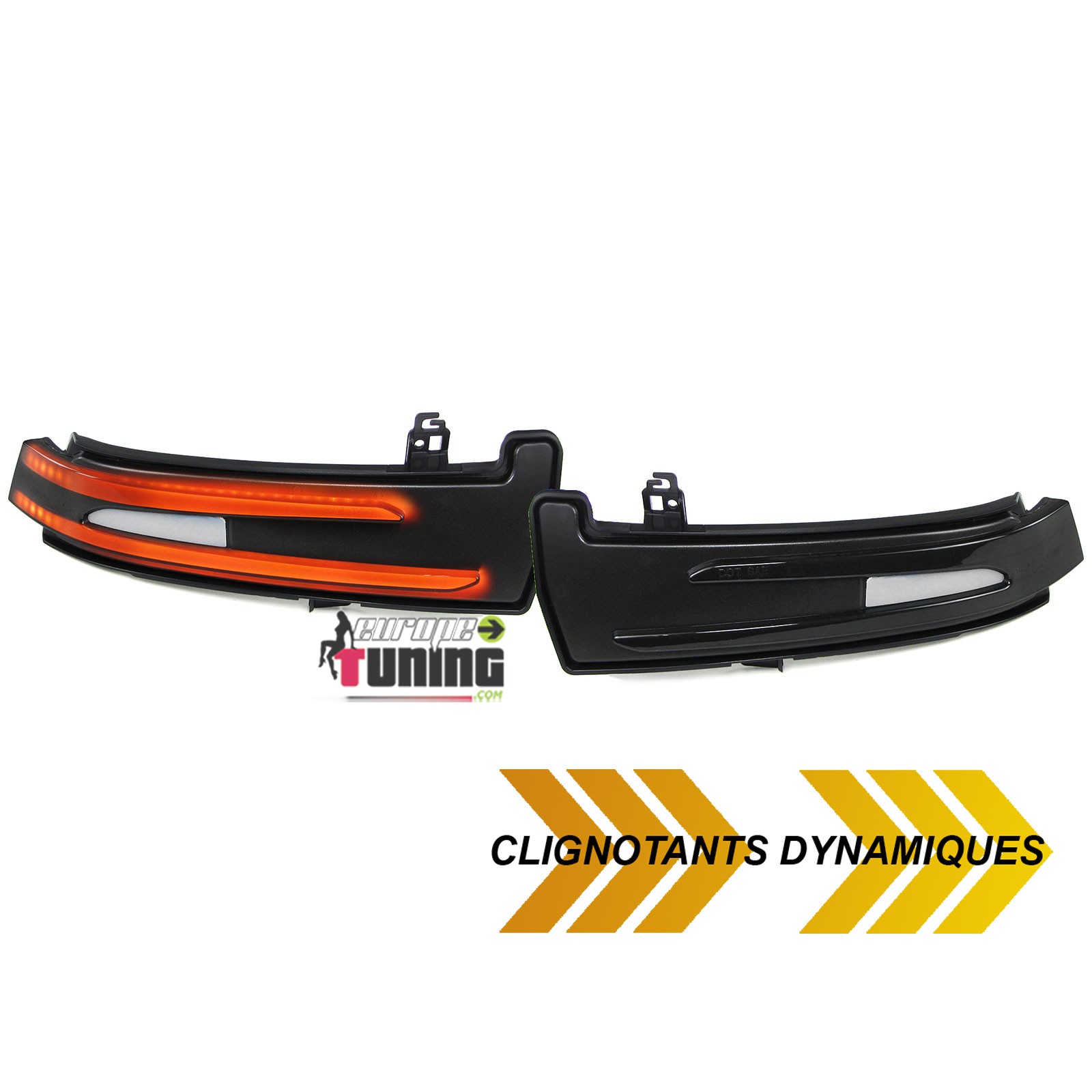CLIGNOTANTS RETROVISEURS SEQUENTIELS LEDS DYNAMIQUES MERCEDES W212 W204 W176 W246 GLA ...(04899)