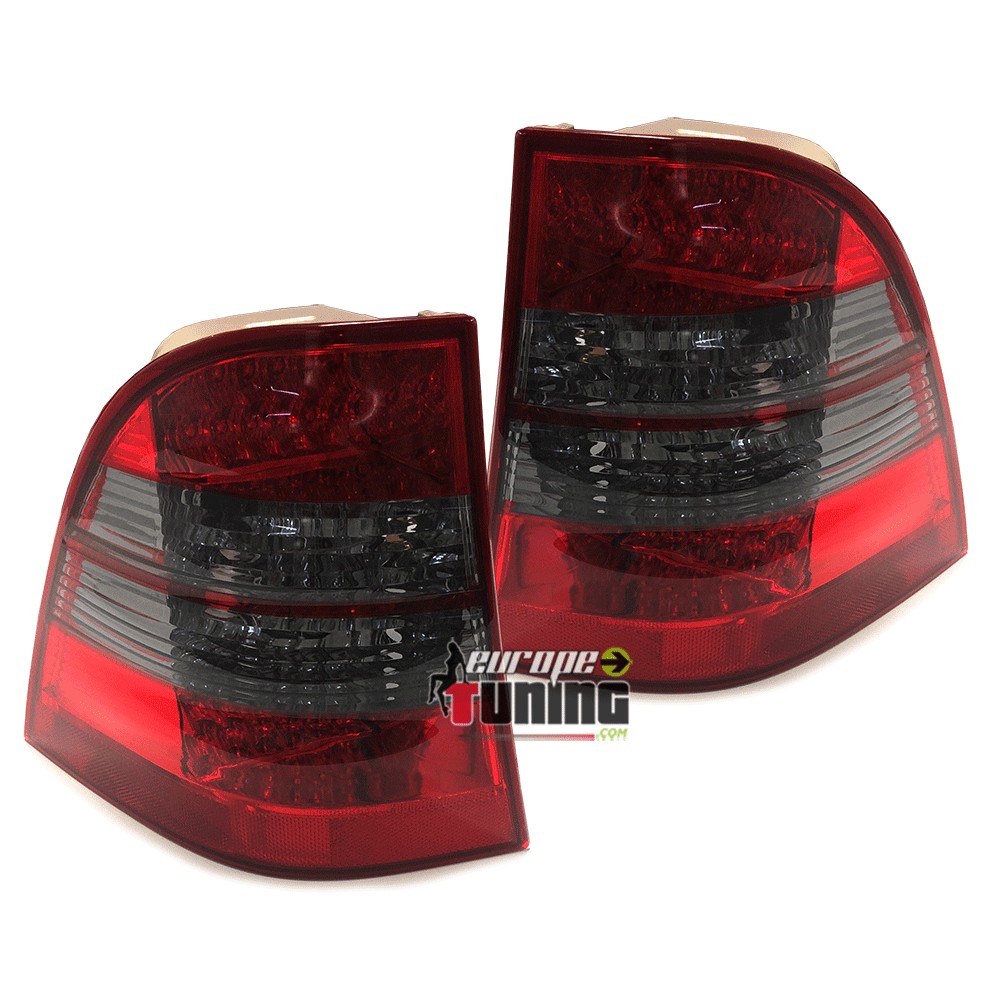 FEUX LED ROUGE / NOIR  POUR MERCEDES ML W163 98-05 (12375)