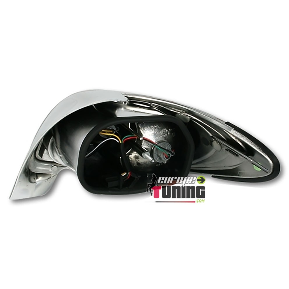 FEUX ROUGES CHROME AVEC LISERET ROUGE PEUGEOT 206 et 206 + (03407)