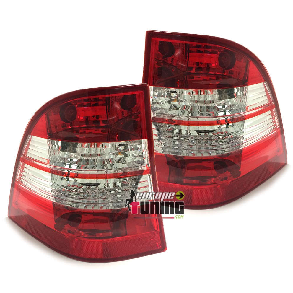 FEUX TUNING ROUGE CRISTAL POUR MERCEDES ML W163 98-05 (12376)