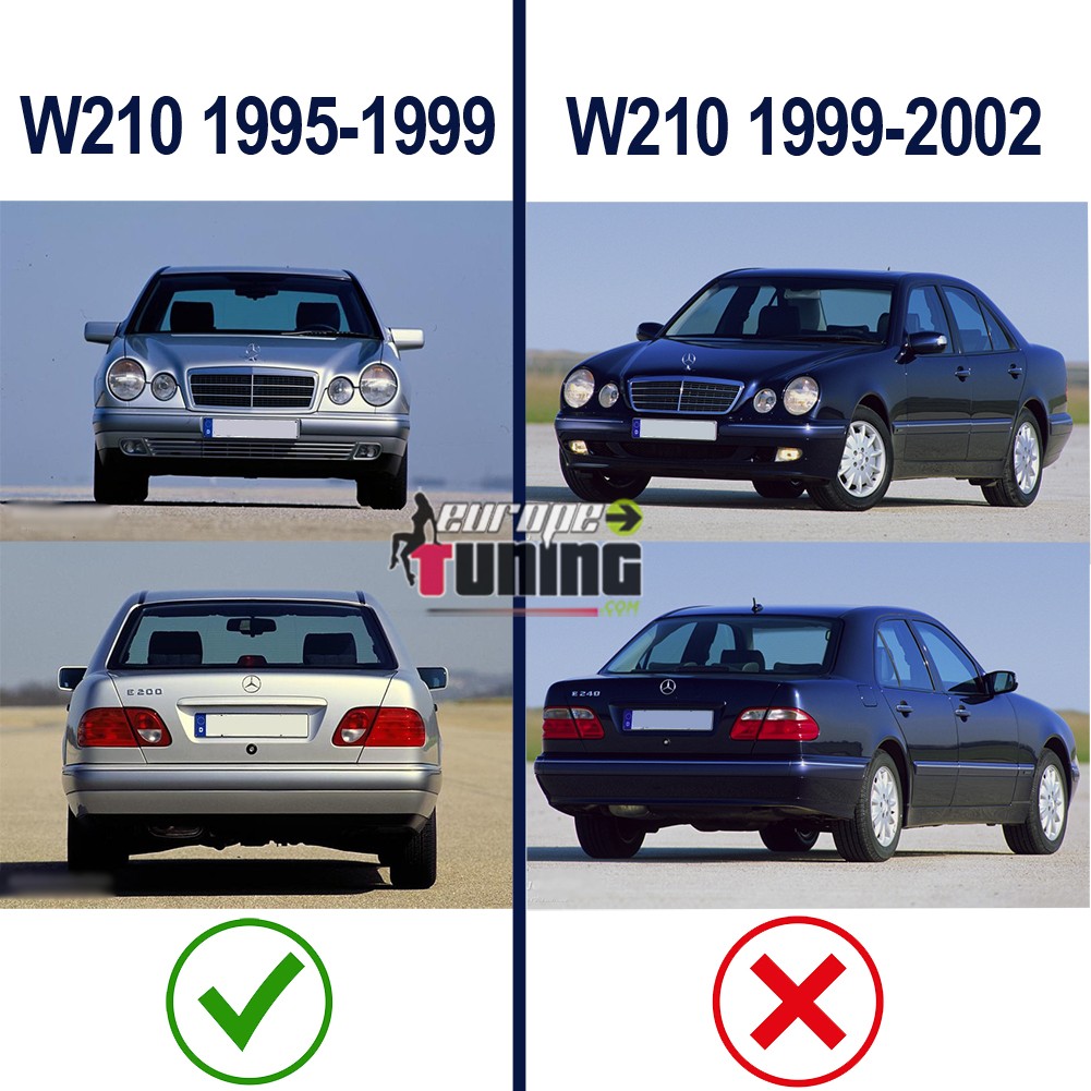 PHARE PASSAGER MERCEDES W210 CLASSE E 95-99 (10901)