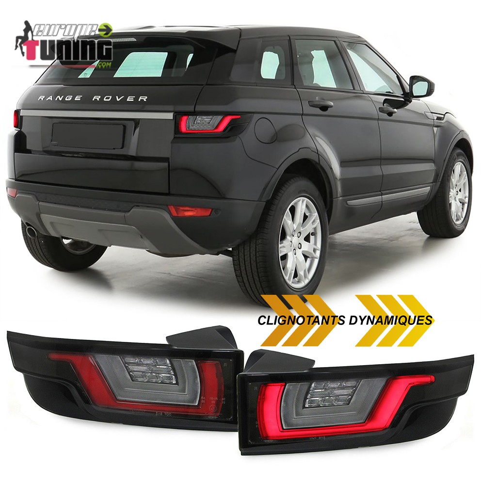 2 FEUX LED CELIS LOOK PHASE 2 & CLIGNOTANTS DYNAMIQUES LAND RANGE ROVER EVOQUE (04656)