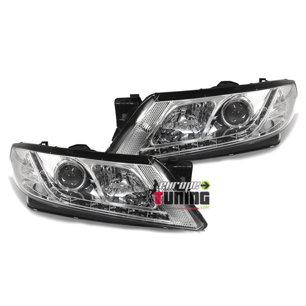 PHARES BANDES LED FEUX DEVIL EYES RENAULT LAGUNA 2 DE  2001 A 2005 (00749)