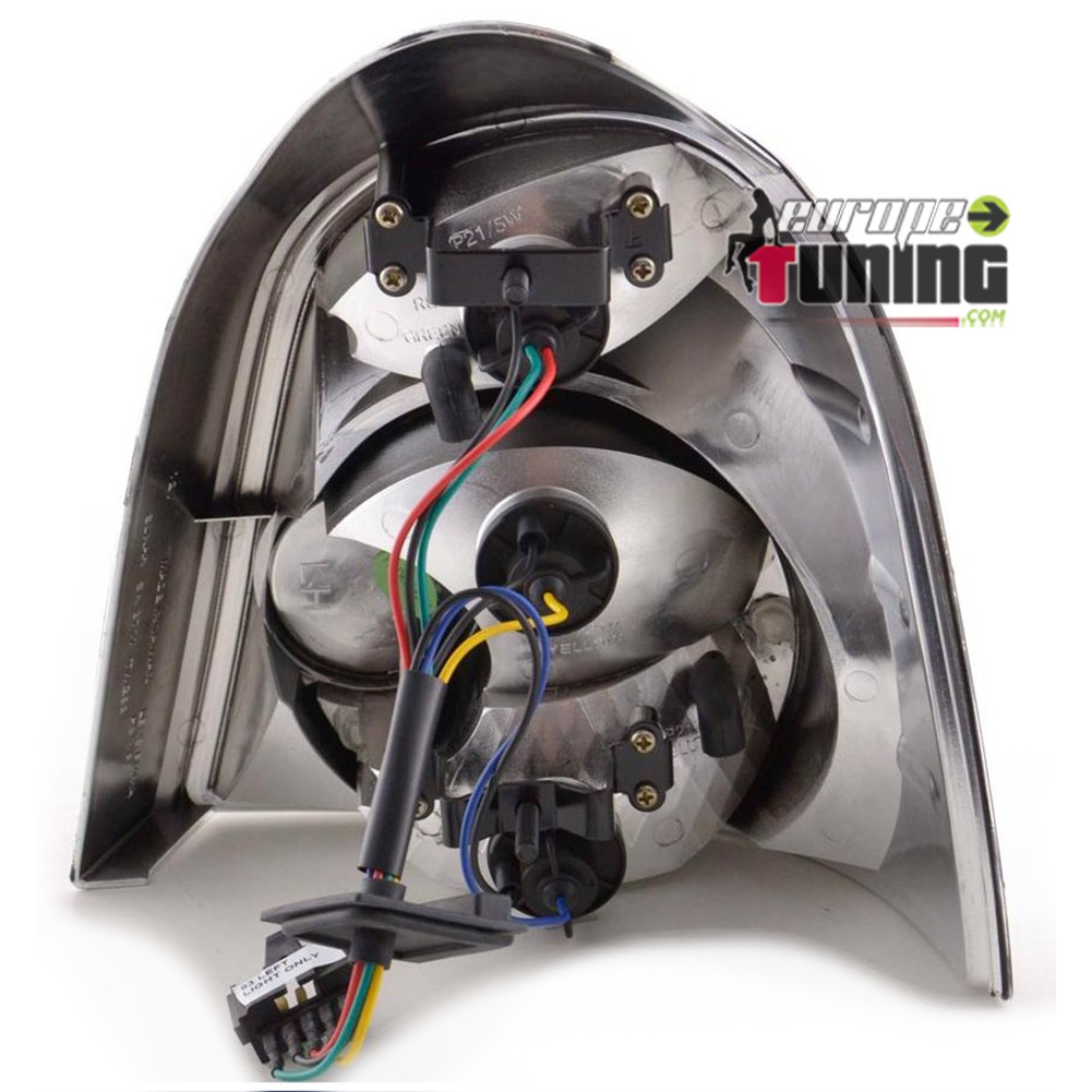 FEUX TUNING NOIRS POUR RENAULT TWINGO 1 DE 1992 A 2004 (11525)