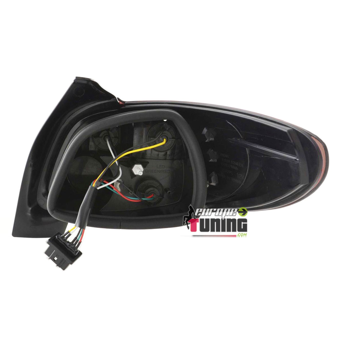 FEUX ROUGES NOIRS POUR PEUGEOT 206 et 206 + (00931)