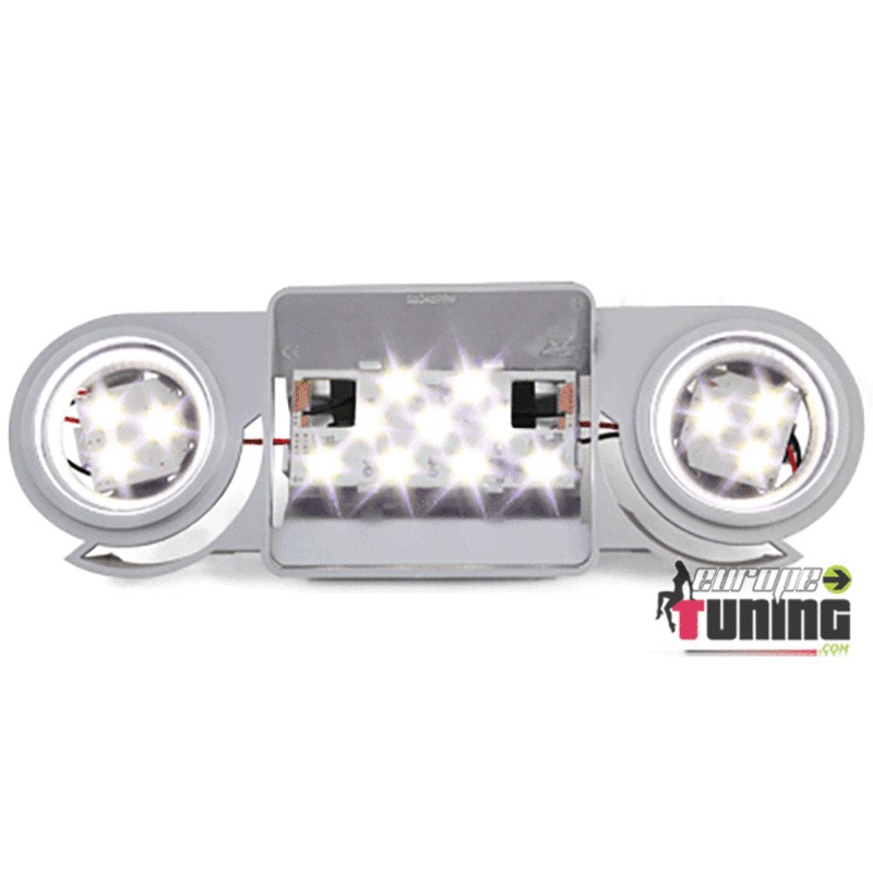 PLAFONNIER INTERIEUR A LED 6000K POUR HABITACLES VOLKSWAGEN VW - SEAT - SKODA (03730)