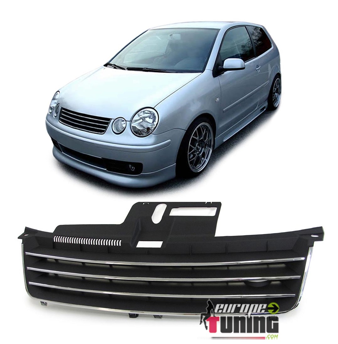 CALANDRE GRILLE SPORT SANS SIGLE VOLKSWAGEN VW POLO 9N (03961)