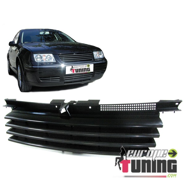 GRILLE DE CALANDRE SPORT NOIRE VOLKSWAGEN VW BORA 1998-2005 (02215)