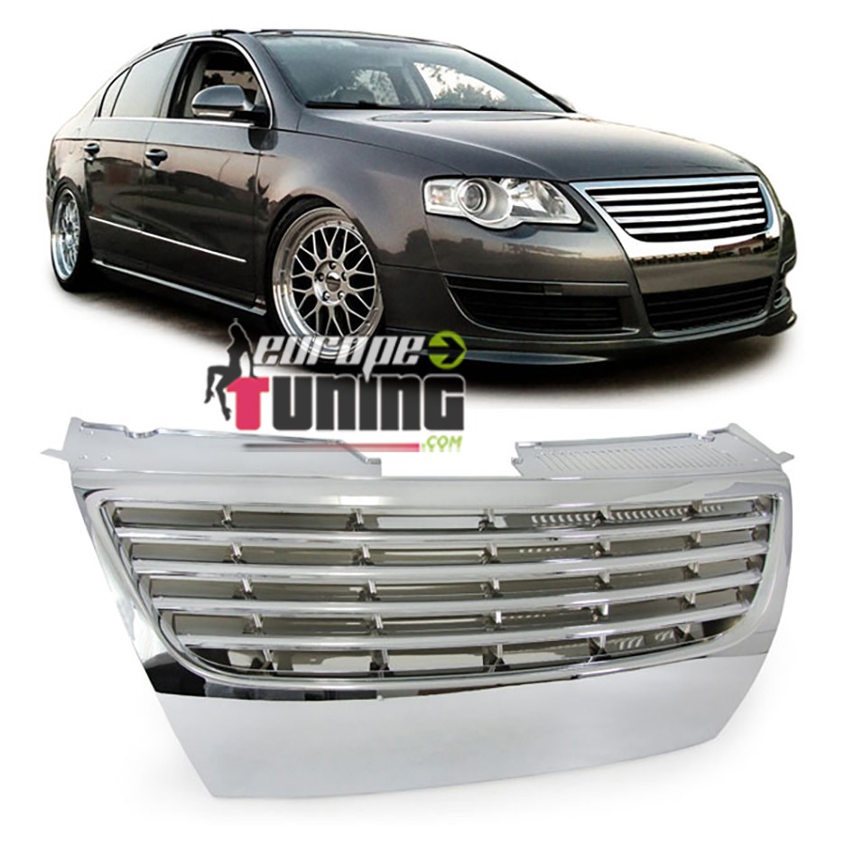 CALANDRE GRILLE SPORT CHROM VOLKSWAGEN VW PASSAT 3C B6 (02945)