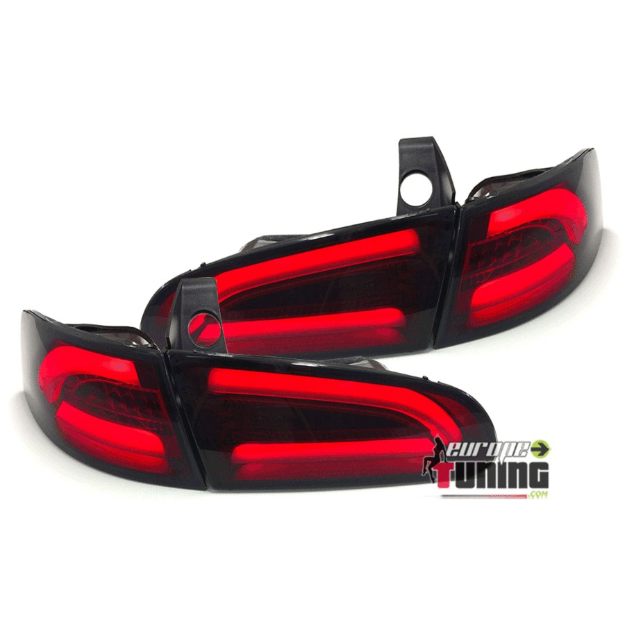 FEUX ROUGES NOIRS A LEDS LIGHTBAR CELIS POUR SEAT IBIZA 6L 2002-2008 (03983)