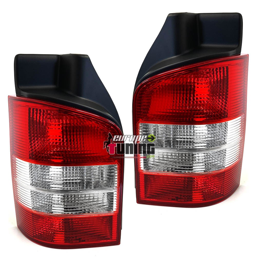 FEUX ROUGES BLANCS VOLKSWAGEN VW BUS T5 2003-2009 (22720)