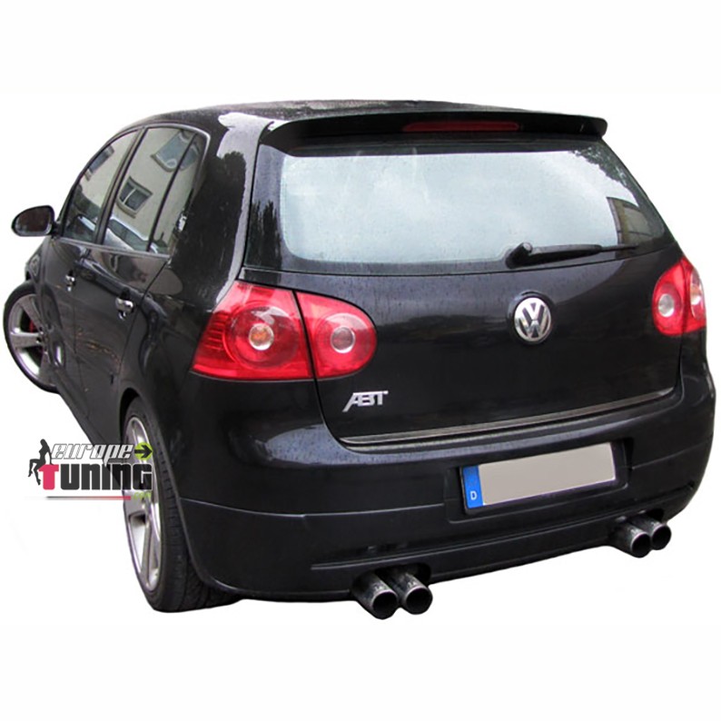 PARE-CHOCS ARRIERE DOUBLES SORTIES DUPLEX PACK GTI VOLKSWAGEN VW GOLF 5 (00630)