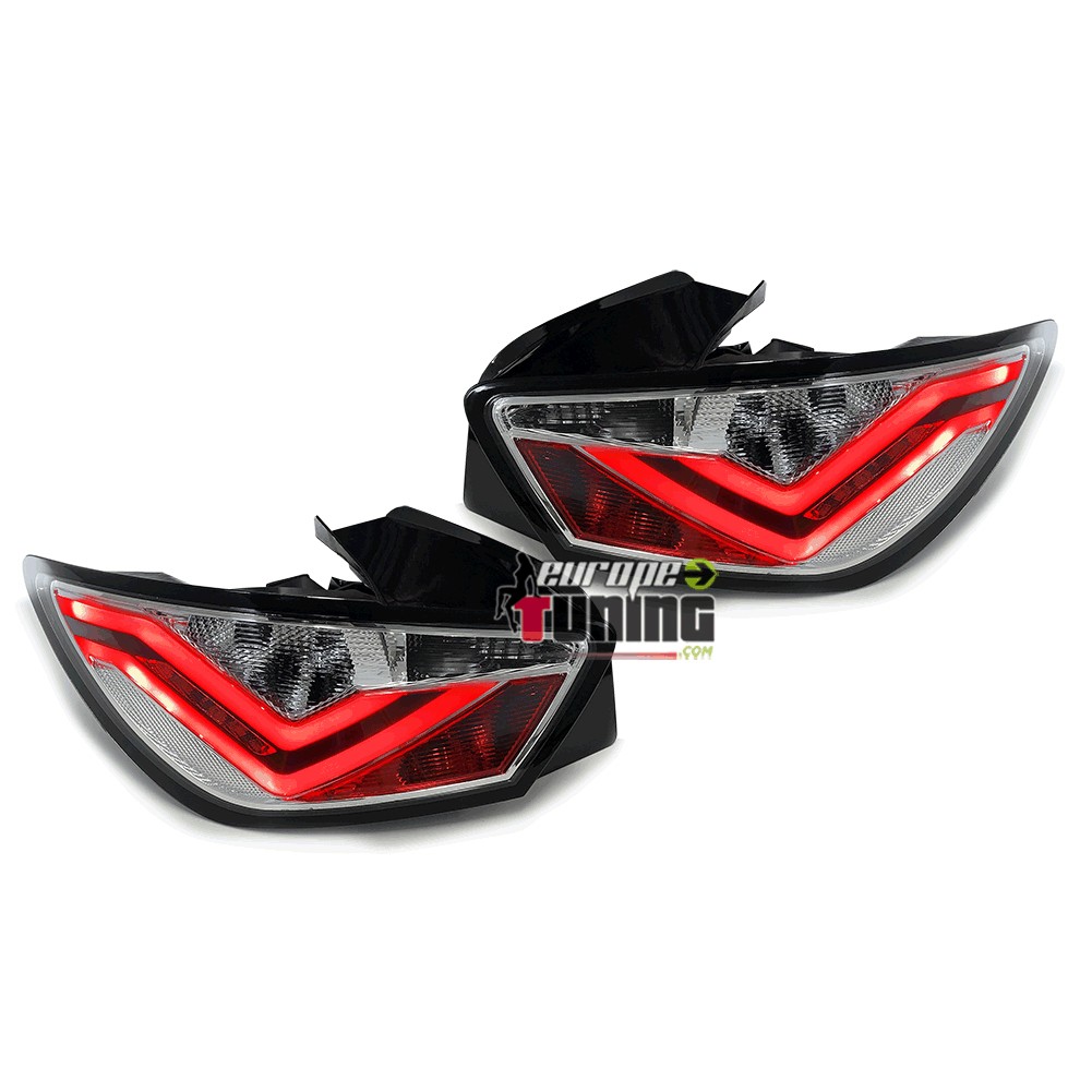 FEUX CHROME LED BANDES CELIS SEAT IBIZA 6J SC SPORT COUPE 3 PORTES (05260)