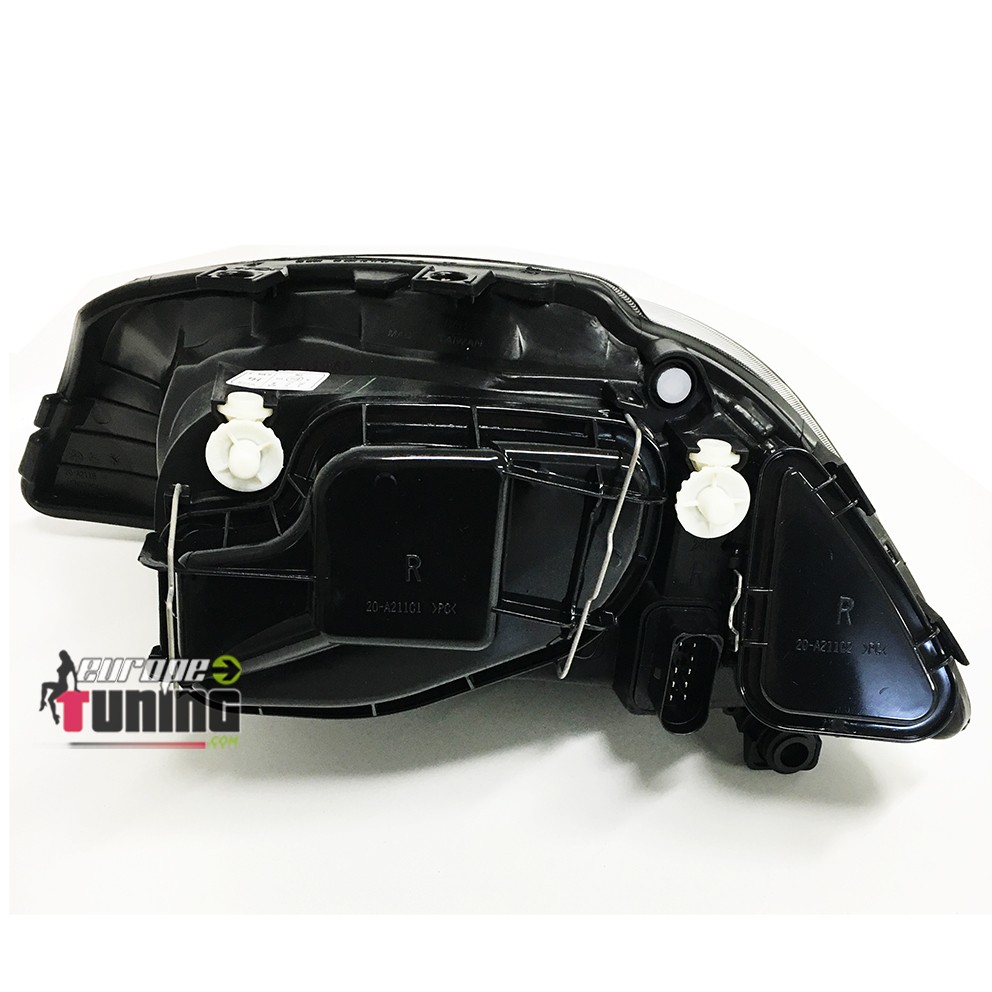 PHARES FEUX AVANTS FOND NOIR SEAT IBIZA IV 6L 2002-2006 H4 (04517)