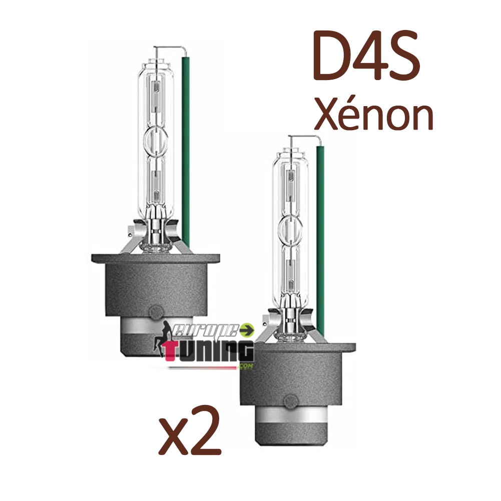 2 AMPOULES XENON D4S OSRAM XENARC ORIGINAL 4500K 35W 42V (05441)