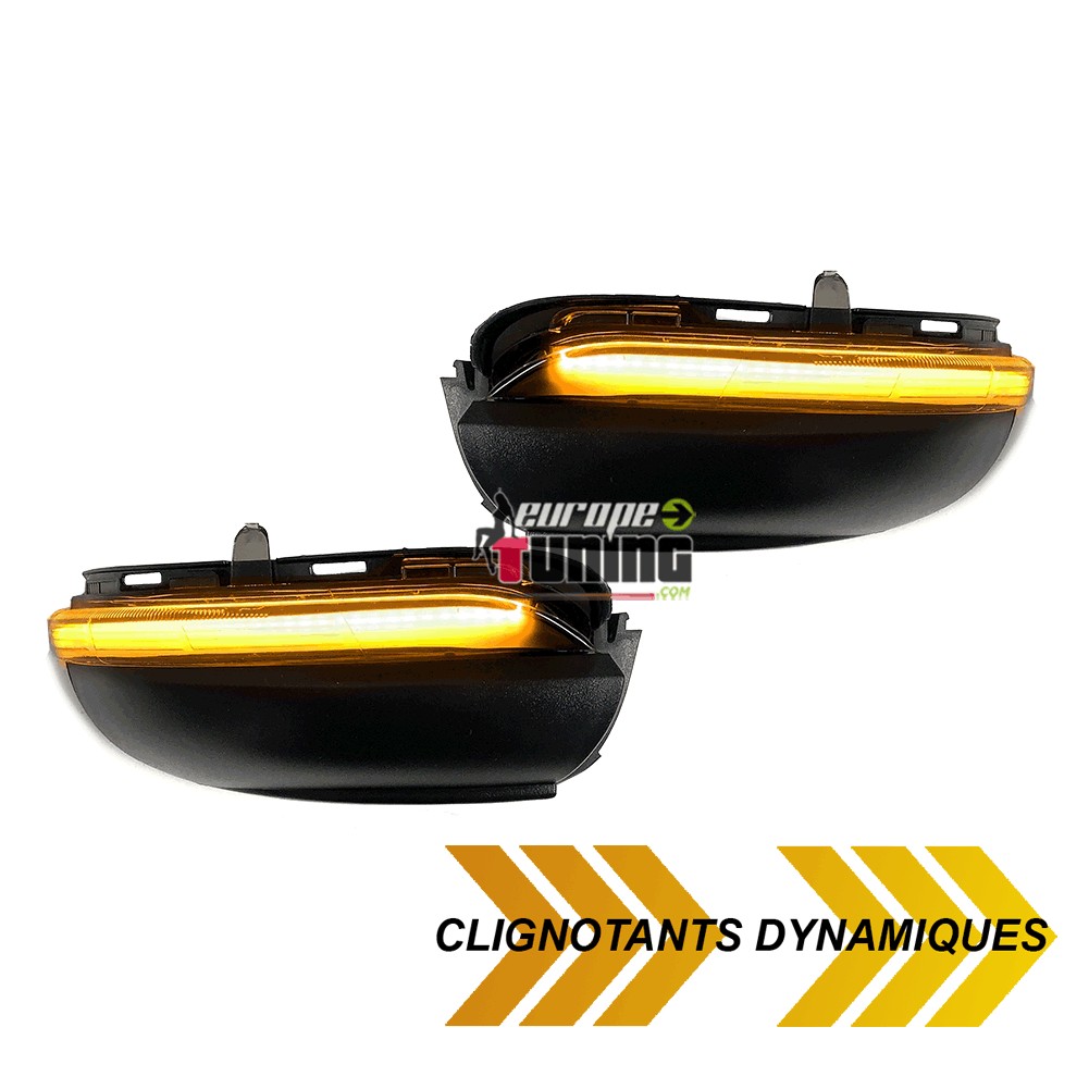 CLIGNOTANTS DE RETROVISEURS SEQUENTIELS A LED DYNAMIQUE VW GOLF 6 BERLINE & TOURAN II (05577)